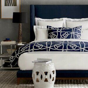 Nautical! Williams Sonoma Home Rope King Duvet Cover & Euro Sham